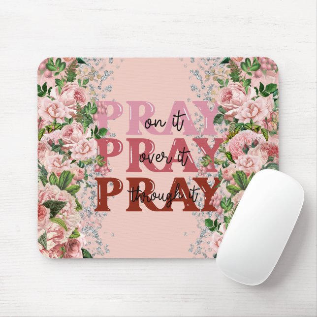 inspirational Christian Bible Verse Mouse Pad (With Mouse)