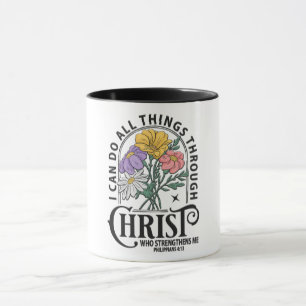 Inspirational Christian Bible Verse Mug