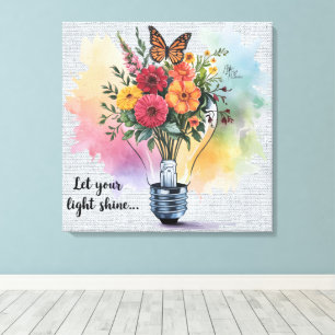  Inspirational Christian Bible Verse /Scripture Canvas Print