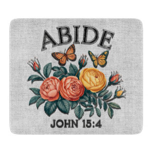 Inspirational Christian Bible Verse///Scripture Cutting Board