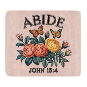 Inspirational Christian Bible Verse///Scripture Cutting Board