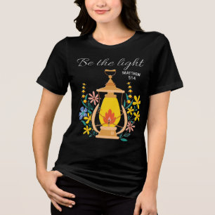 Inspirational Christian Bible Verse Tri-Blend Shirt