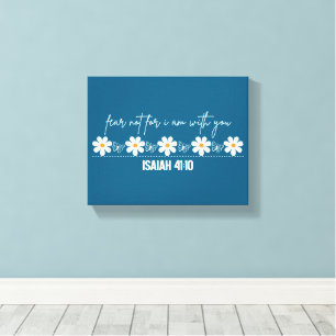 inspirational Christian Faith Verse Canvas Print