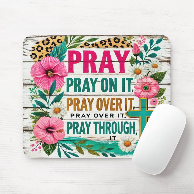 Inspirational Christian Mouse Pad (With Mouse)