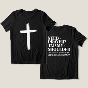 Inspirational/Christian Need Prayer  Tri-Blend Shirt
