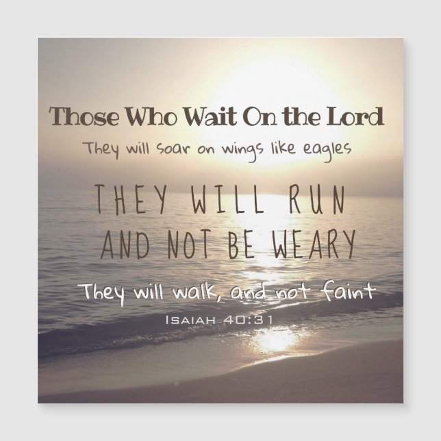 Inspirational Christian Religious Scripture Eagles (Front)