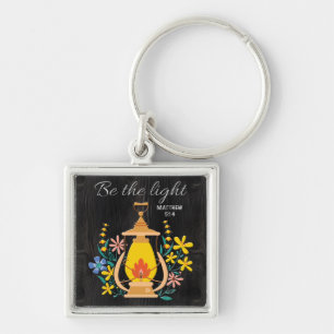 Inspirational Christian Saying/Bible Verse Key Ring