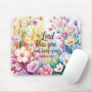 Inspirational Christian Scripture  Mouse Pad
