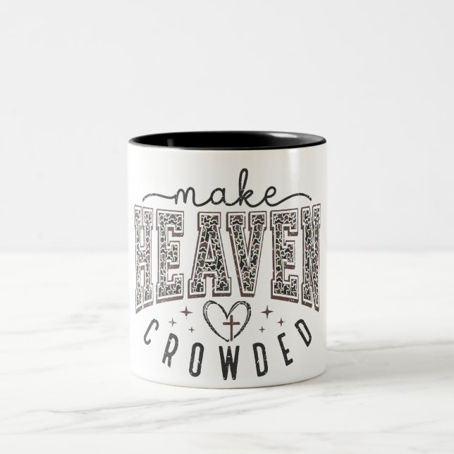 Inspirational Christian Verse Two-Tone Coffee Mug (Center)
