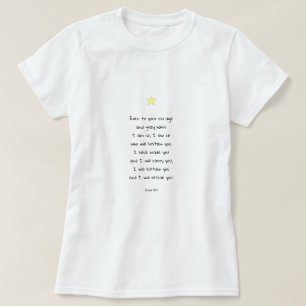 Inspirational Comforting Scripture Bible Quote T-Shirt