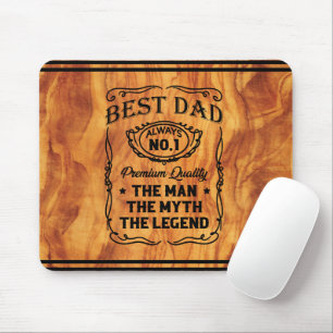 Inspirational Dad Saying/Quotes Mouse Pad