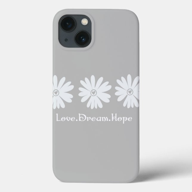 Inspirational Daisies Case-Mate iPhone Case (Back)