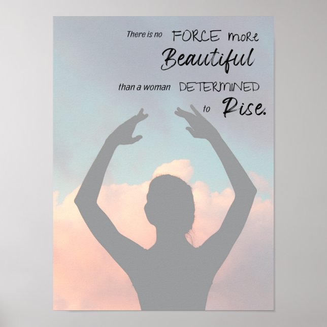 Inspirational dance quote 1 poster (Front)