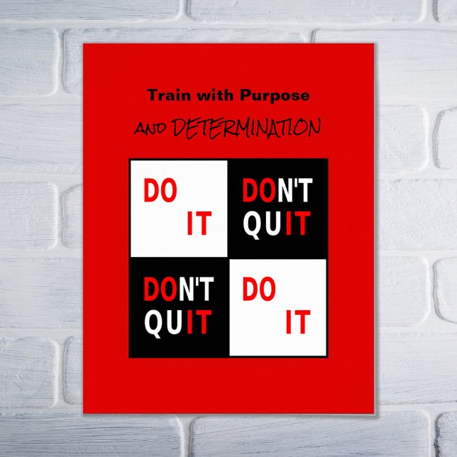 Inspirational do it motivational quote poster (Creator Uploaded)