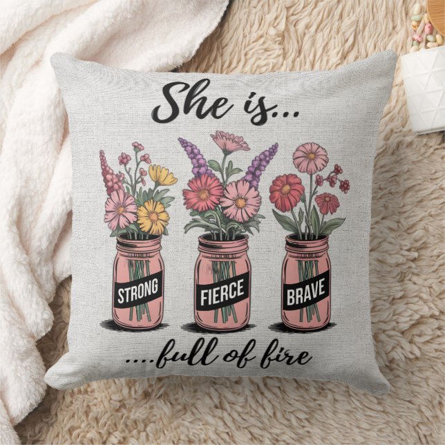 Inspirational Encouragement/Quotes Cushion (Blanket)