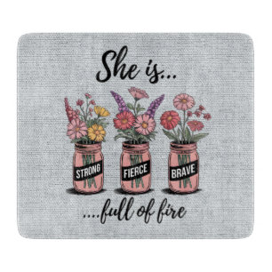 Inspirational Encouragement/Quotes Cutting Board