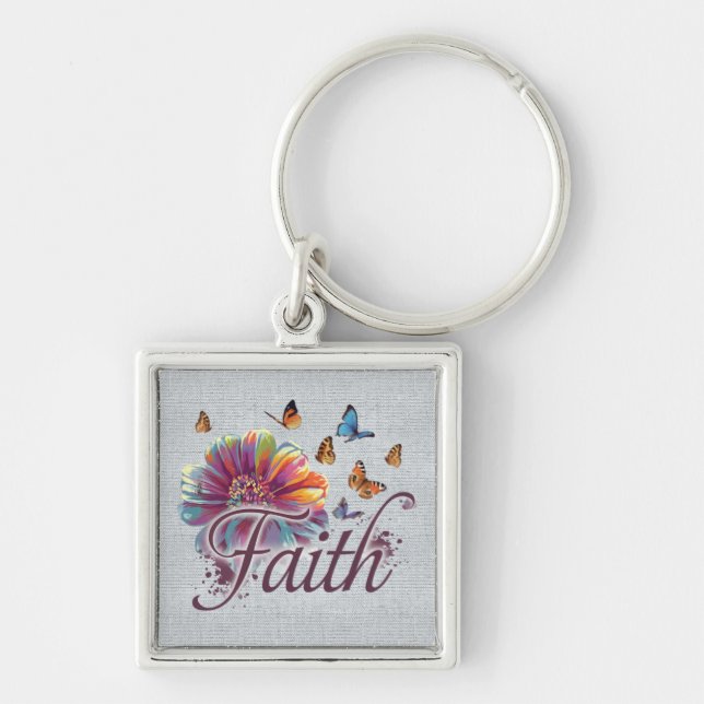 Inspirational Encouragement/Quotes Key Ring (Front)
