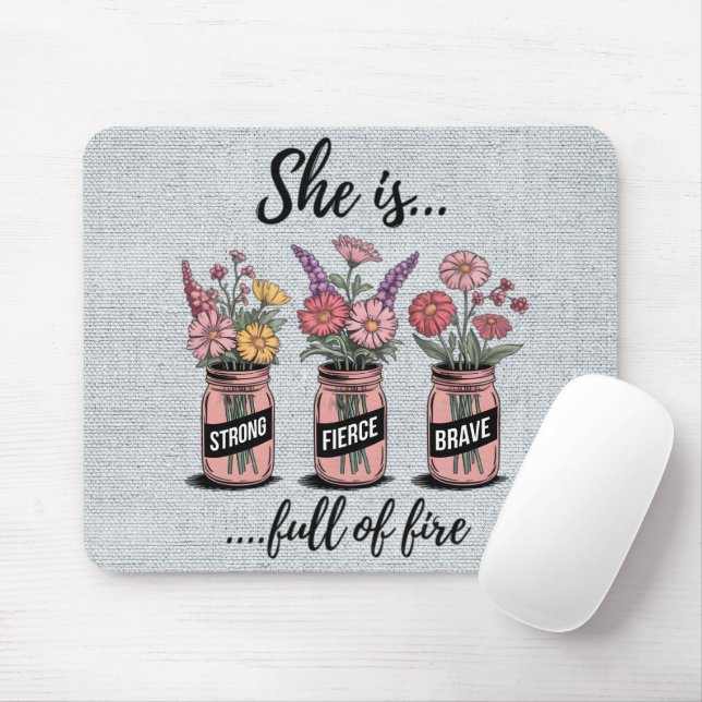 Inspirational Encouragement/Quotes Mouse Pad (With Mouse)