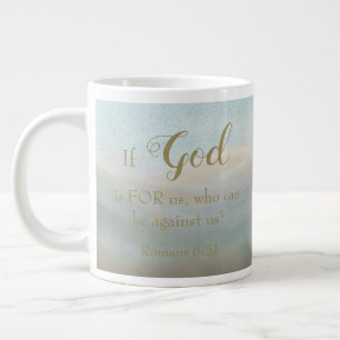 Inspirational Encouraging Christian Faith Quote Large Coffee Mug