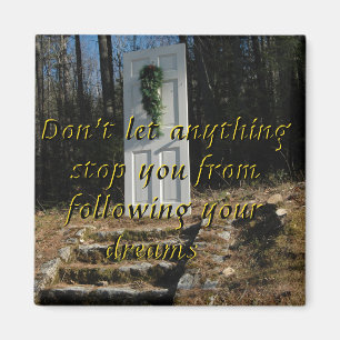 Inspirational Encouraging Travel Magnet