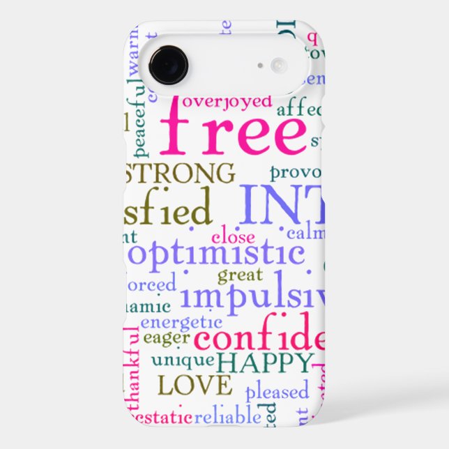 Inspirational Encouraging Words (Back)