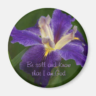 inspirational floral magnet