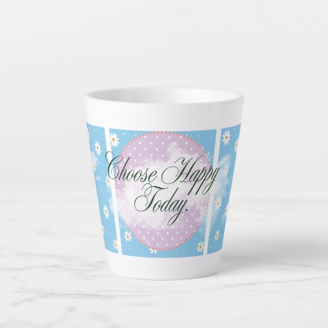 inspirational flower mug design (Front)