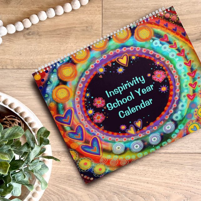 Inspirational Fun Cheerful Inspirivity School  Calendar (Creator Uploaded)