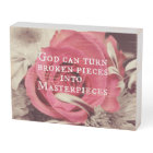 Inspirational God Quote Farmhouse Faith