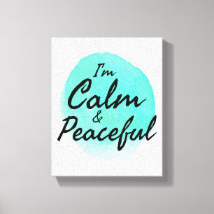 Inspirational good vibes for hard workers canvas print