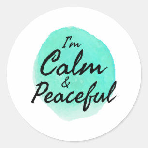 Inspirational good vibes for hard workers classic round sticker
