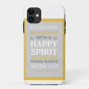 inspirational gordon b hinckley lds quote Case-Mate iPhone case