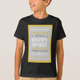 inspirational gordon b hinckley lds quote T-Shirt