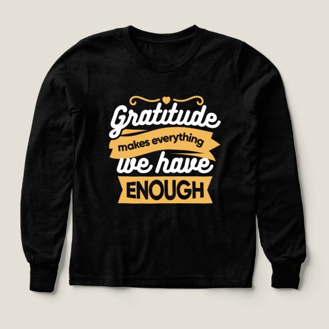 Inspirational Gratitude Typography Quotes (Design Front)