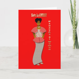 Inspirational greeting card