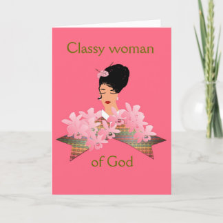 Inspirational greeting card