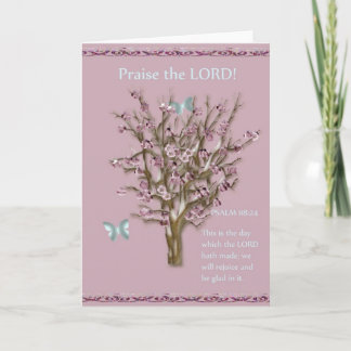 Inspirational greeting card