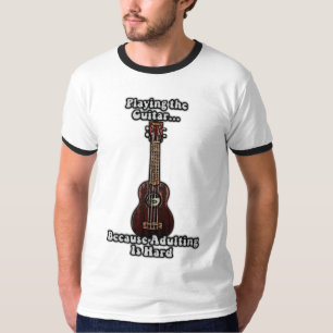inspirational guitar quote for guitar lovers T-Shirt