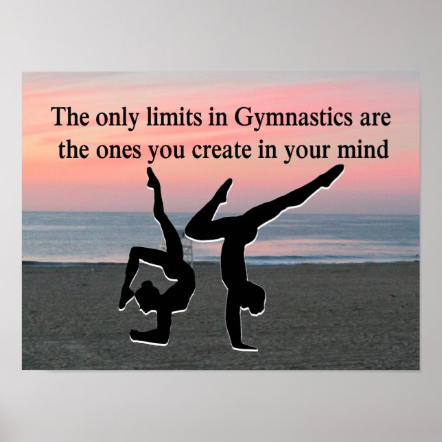 INSPIRATIONAL GYMNAST POSTER (Front)