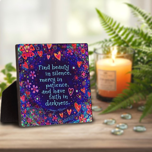 Inspirational Have Faith Quote Inspirivity Plaque (Creator Uploaded)