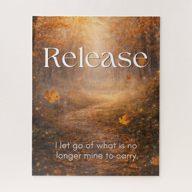 Inspirational  Healing Gift for Anxiety  Jigsaw Puzzle (Vertical)