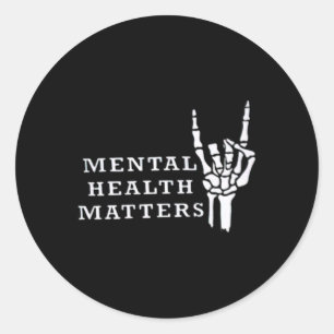Inspirational Health Problems Motivational  Classic Round Sticker