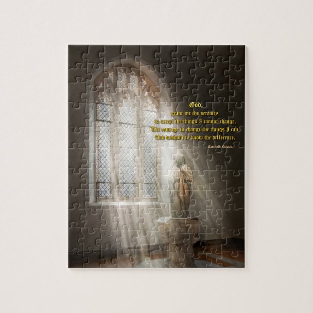 Inspirational - Heavenly Father - Senrenity Prayer Jigsaw Puzzle (Vertical)