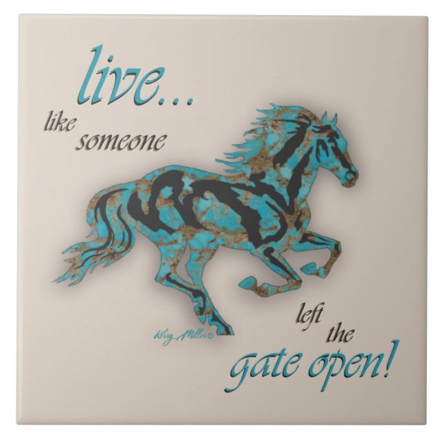 Inspirational Horse Tile (Front)