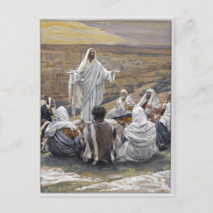 Inspirational Jesus Bible Faith Hope Love Postcard