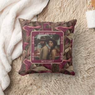 Inspirational Keepsake  Anniversary Throw Pillow