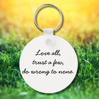 Inspirational keychains love quotes peace gifts