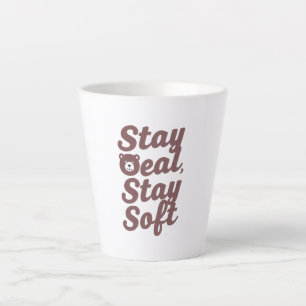 Inspirational Kindness Quote with Cosy Bear Latte Mug