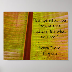 Inspirational Leaf Poster