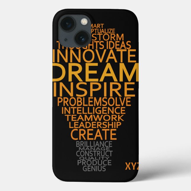 Inspirational Light Bulb custom cases (Back)